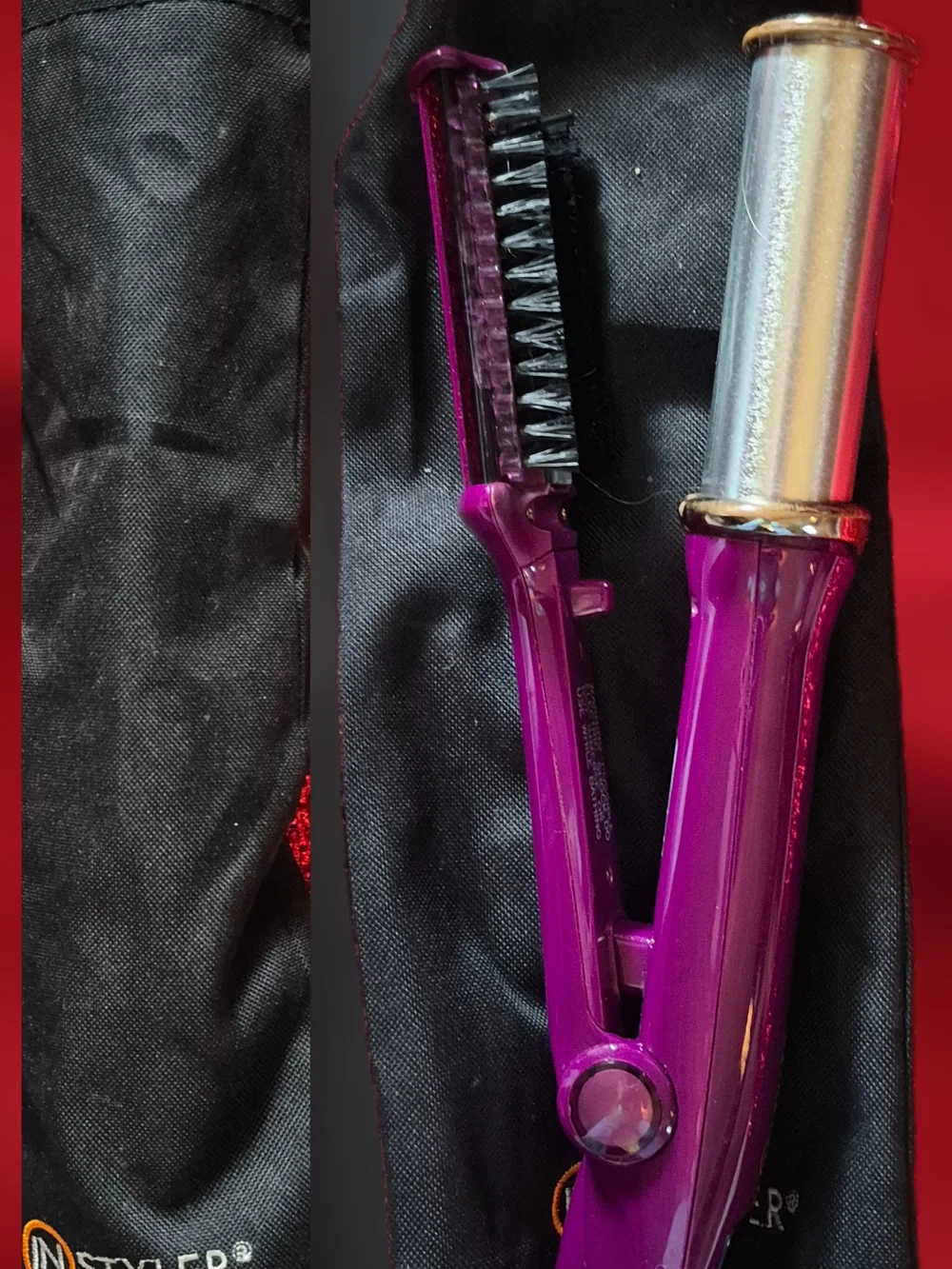 Purple Women’s Hair Straightening Brush